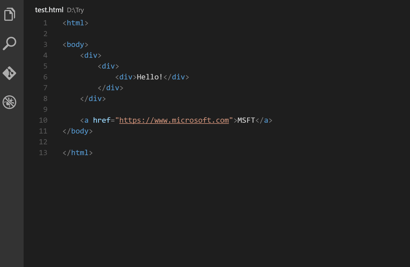 Auto Rename Tag renaming the matching closing tag as an opening HTML tag is edited